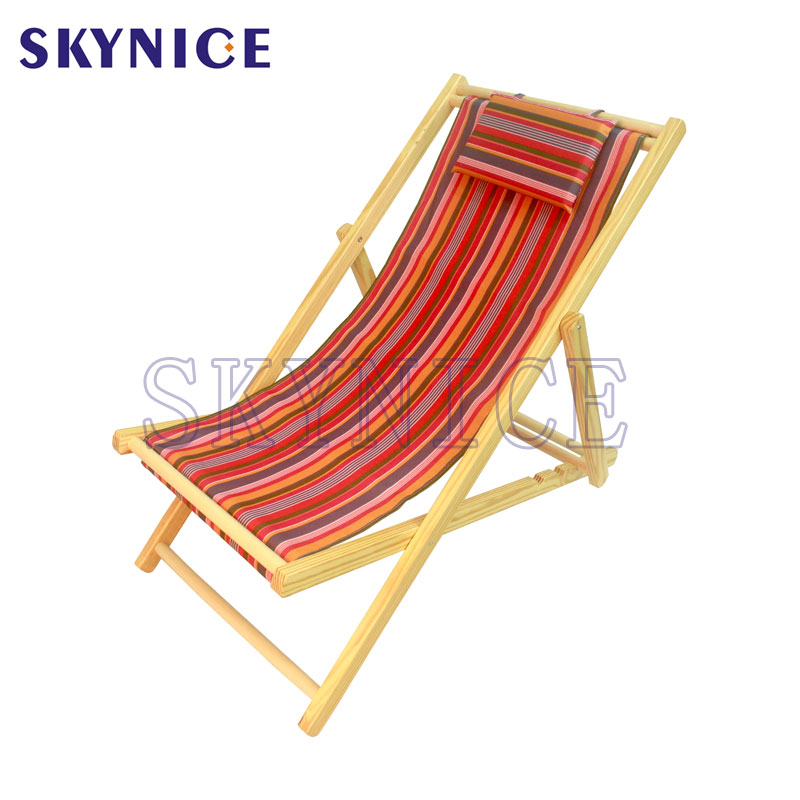 Chaise de plage de pique-nique de loisirs de camping en plein air